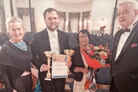 Renata Szyrocka, Ireneusz Radzik, Jolanta Szyrocka i Wojciech Borguński