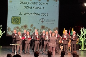 Koncert na uroczystej Gali z okazji Okręgowego Dnia Działkowca