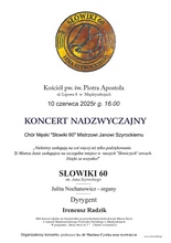 Plakat Koncertu Nadzwyczajnego